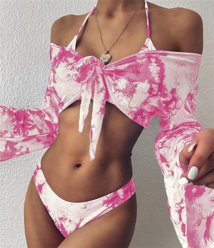 Burq | Bikini badmode dames driedelig luipaardbadpak