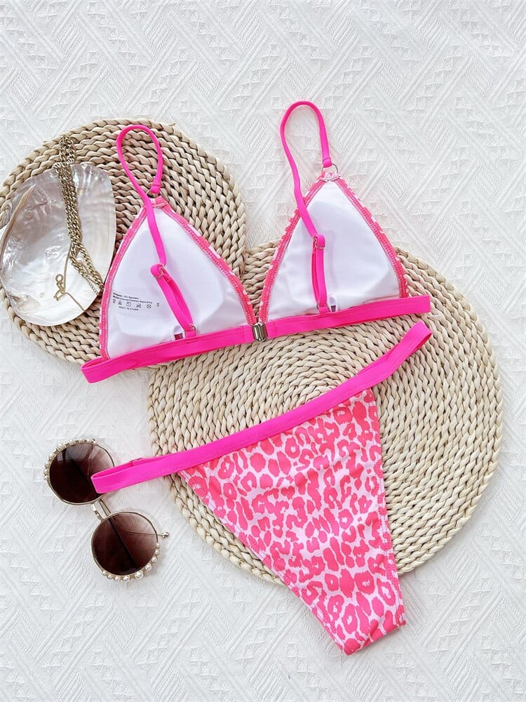 Burq | - Bikini met luipaardprint