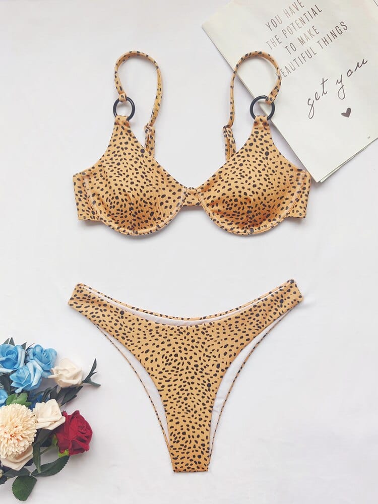 Burq | - Bikini met luipaardprint