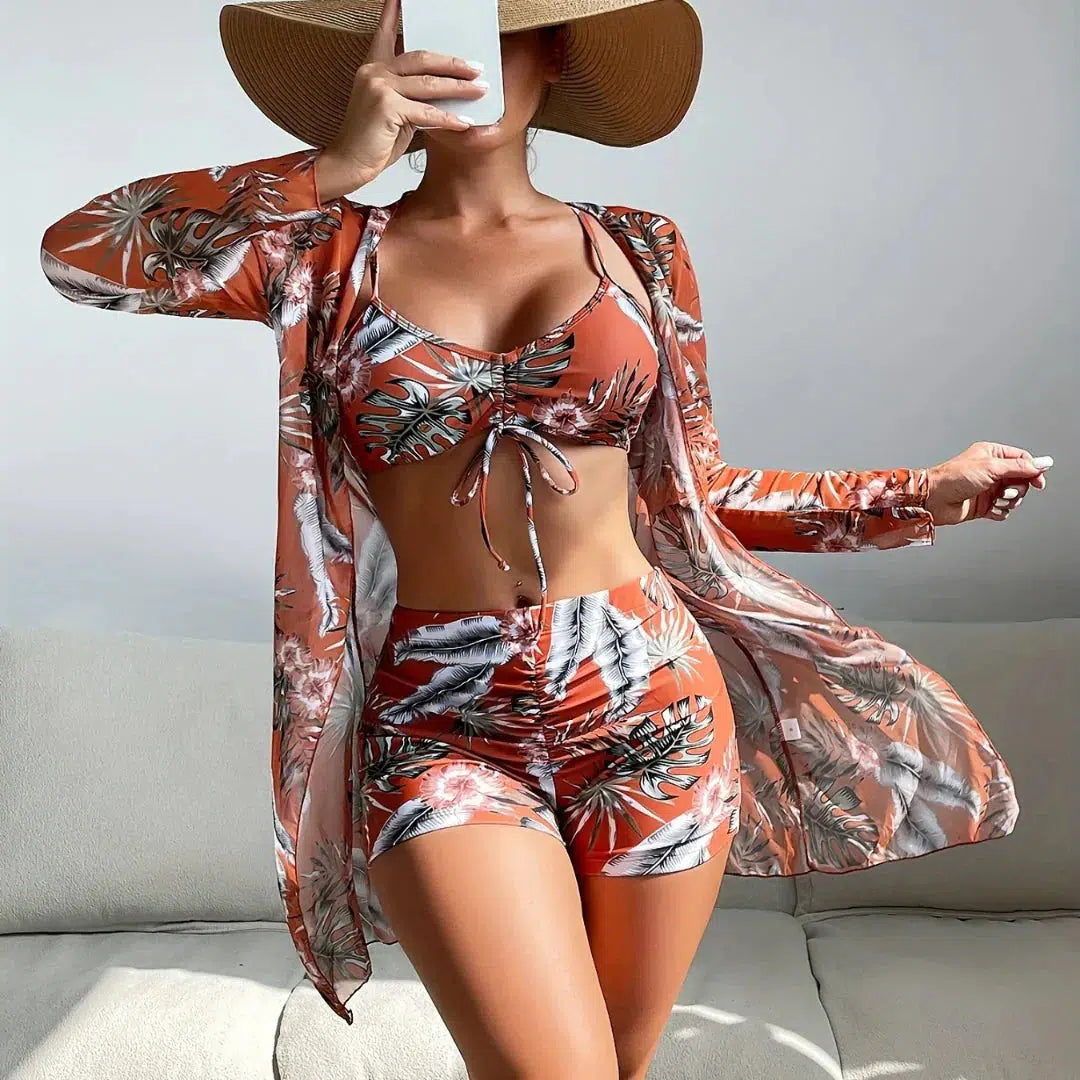 Burq | Bikiniset met geometrisch patroon