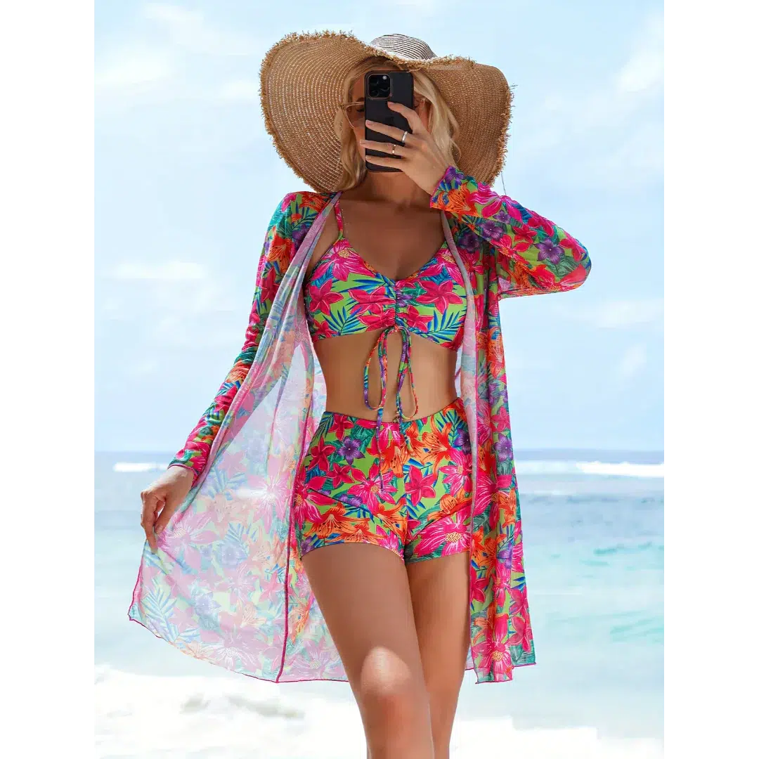 Burq | Bikiniset met geometrisch patroon