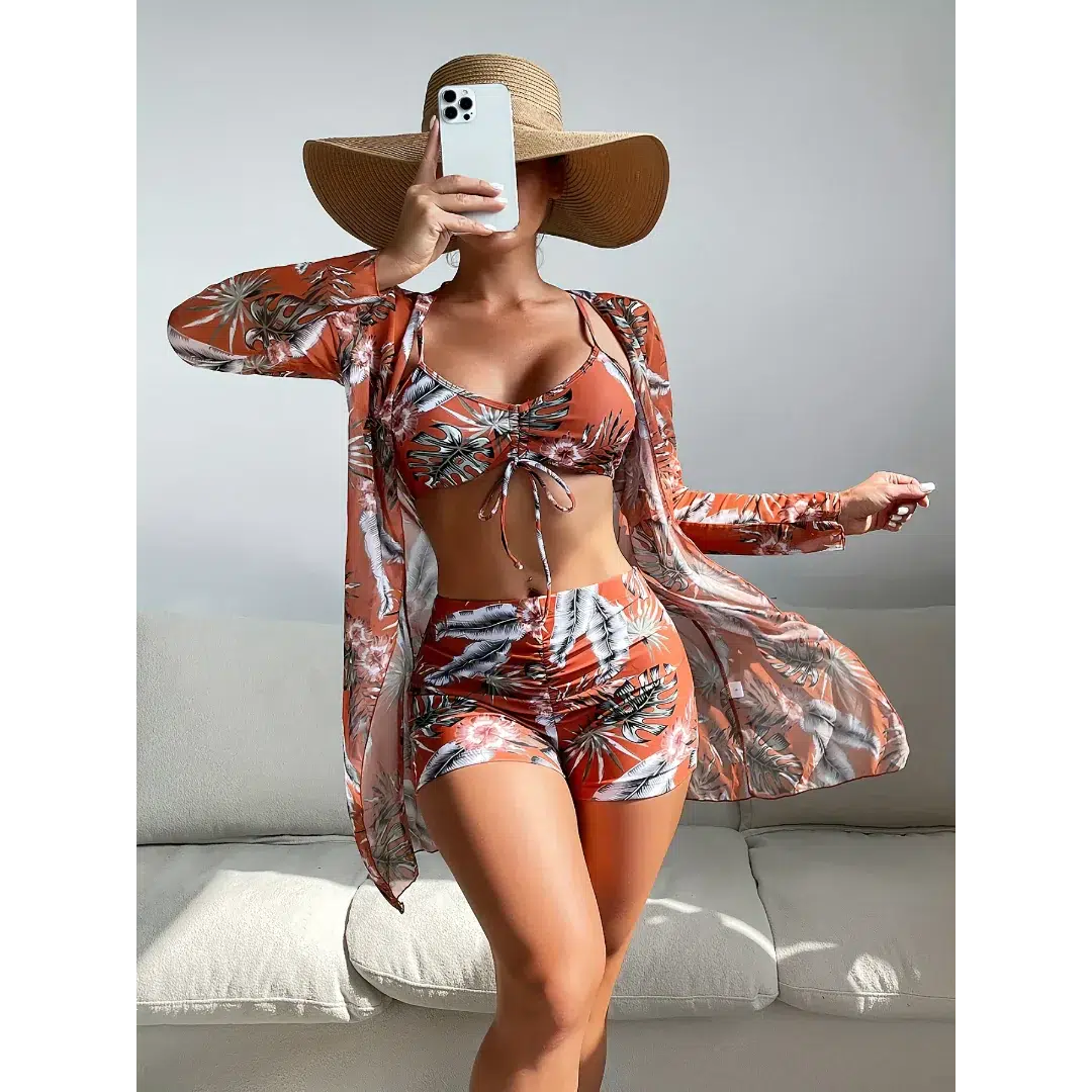 Burq | Bikiniset met geometrisch patroon