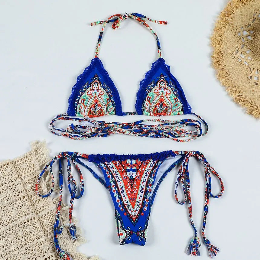 Burq | - Blauwe bikini