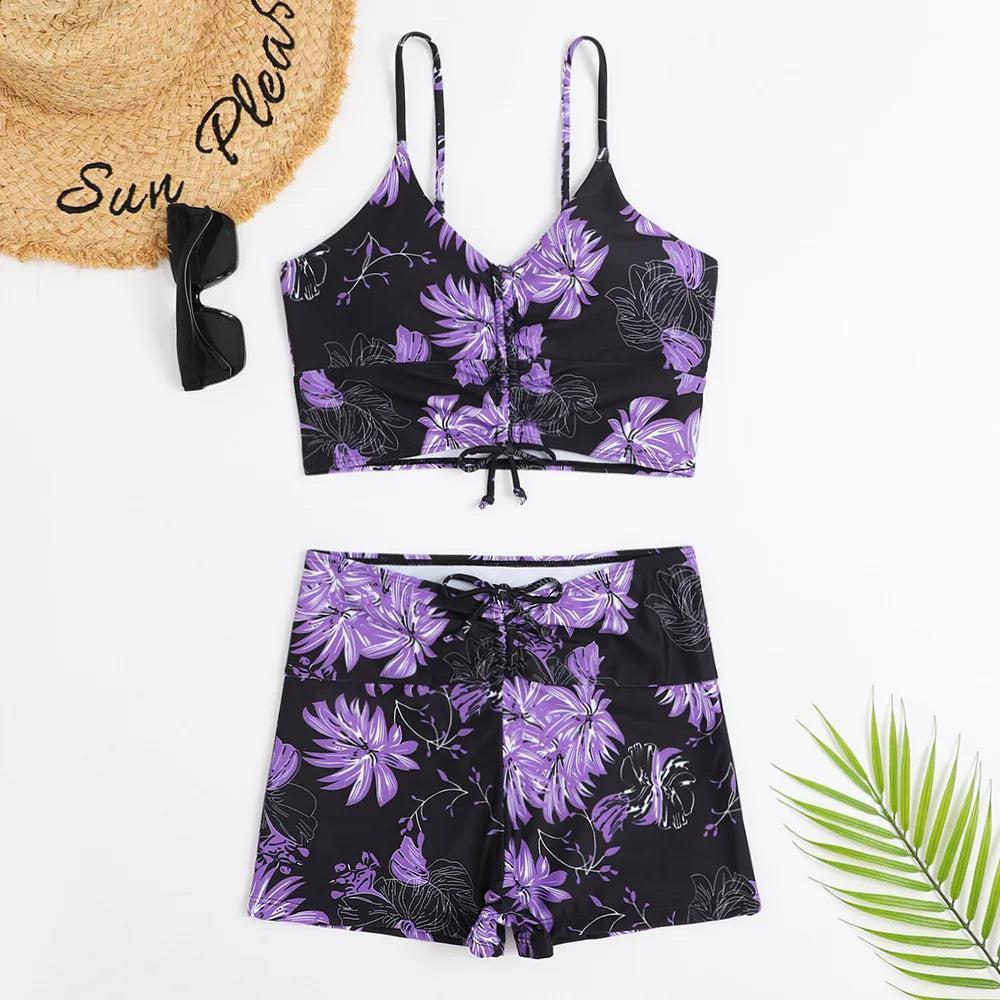 Burq | Bloem | Power bikini | Schattig en trendy