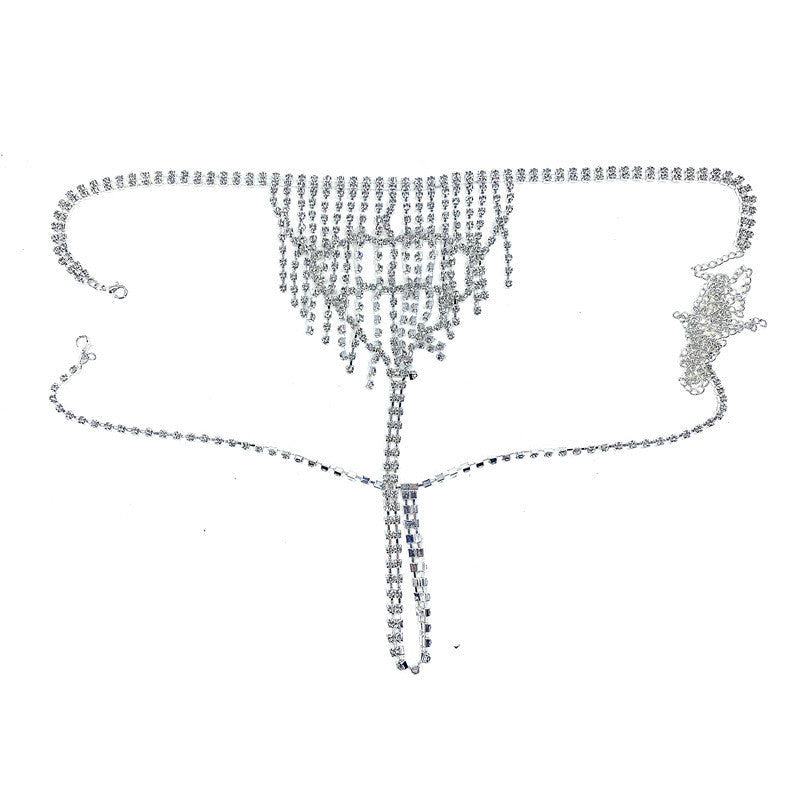 Burq | Comfortabel Strass Lingerie Kostuum Body Chain