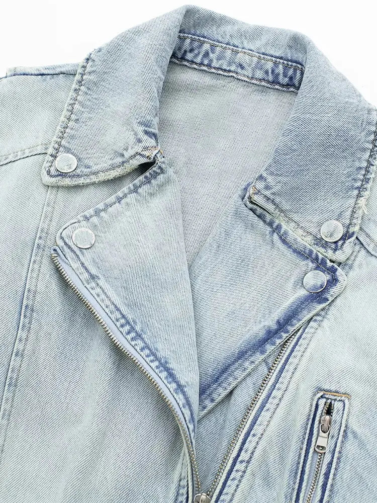 Burq | Denim Chic kort jack