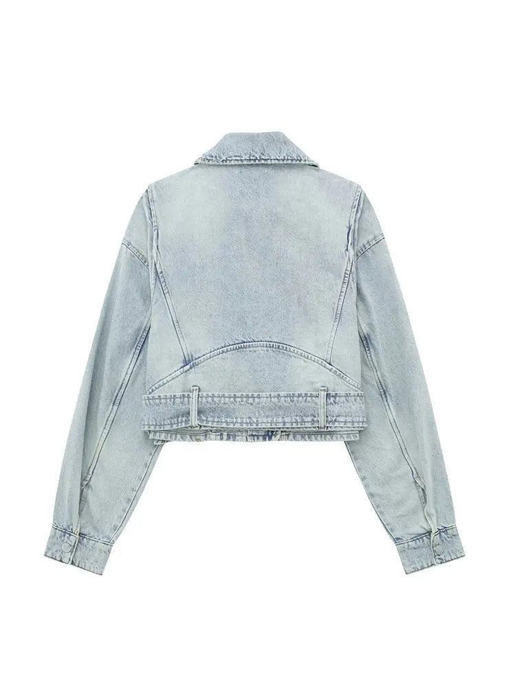 Burq | Denim Chic kort jack