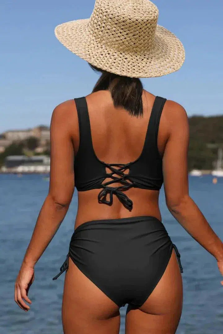 Burq | Effen bikini met badmode