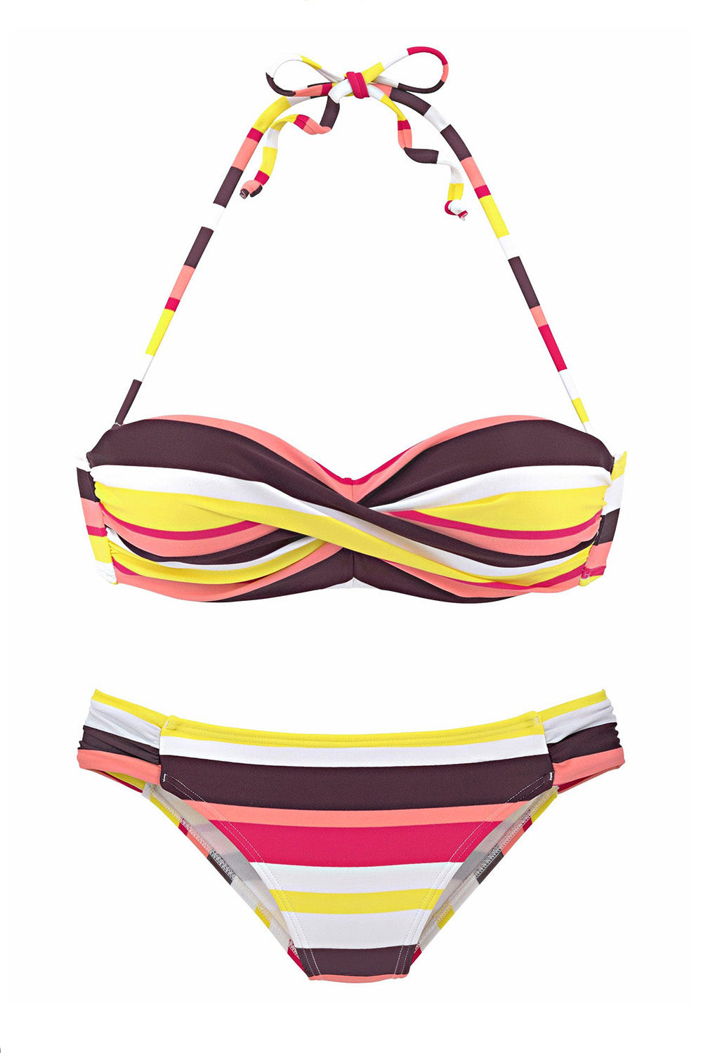 Burq | - Gestreepte bikini