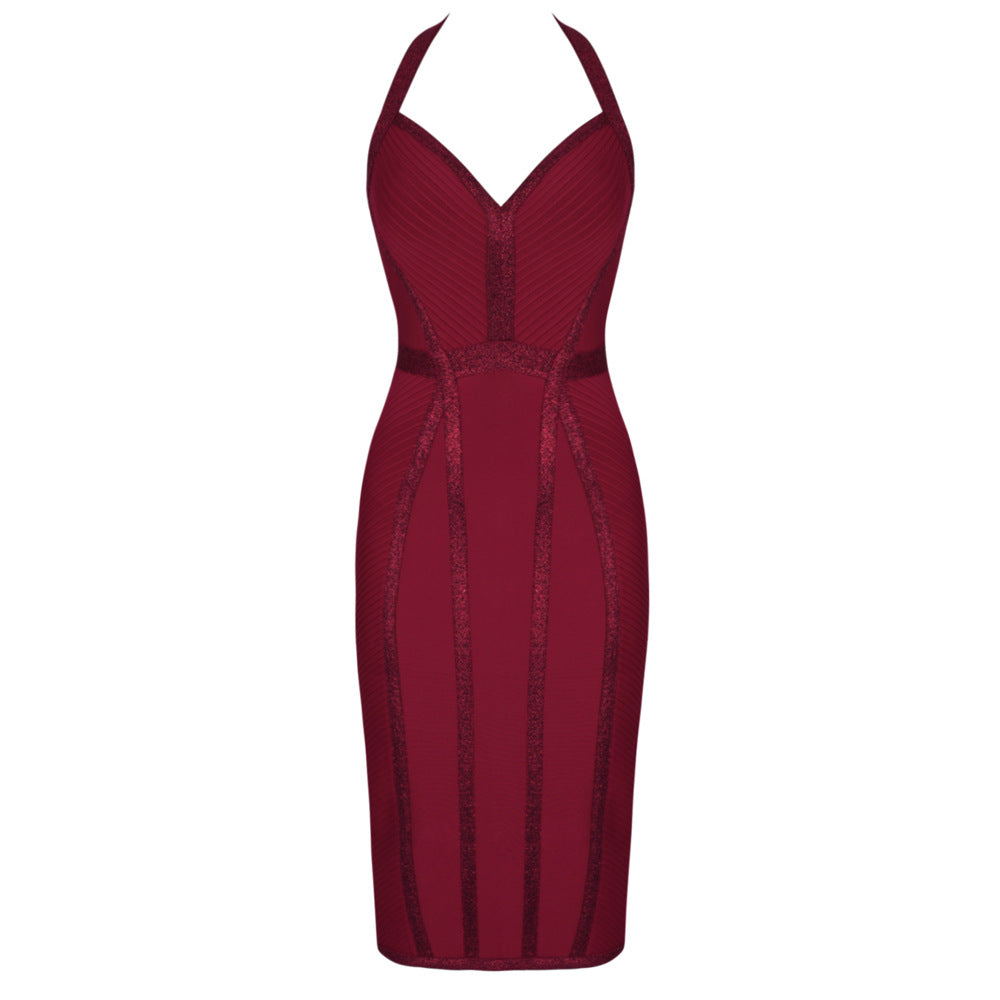 Burq | Glamorous chique aansluitende bandagejurk