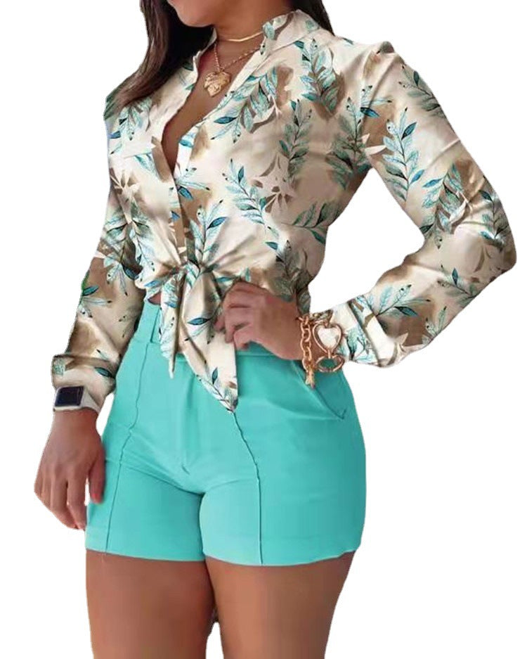 Burq | Independence Stand Rose blouse met lange mouwen dames