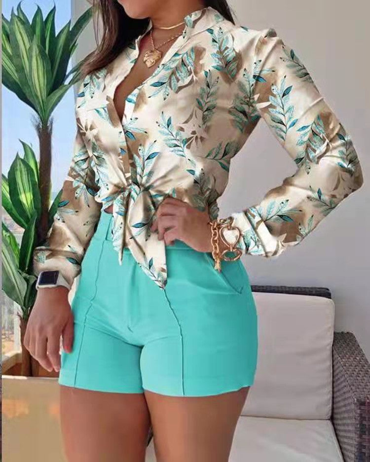 Burq | Independence Stand Rose blouse met lange mouwen dames