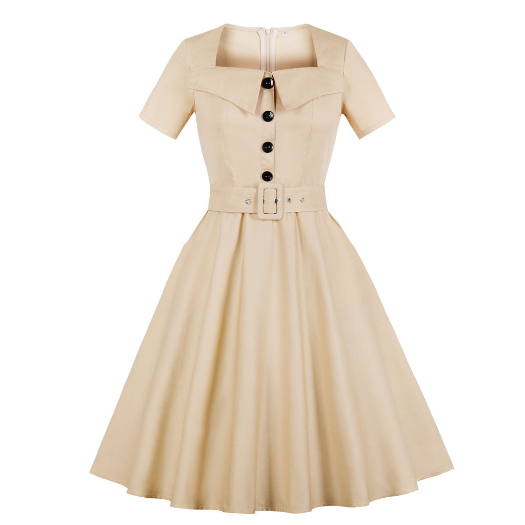 Burq | Luxe jurk in Hepburn-stijl