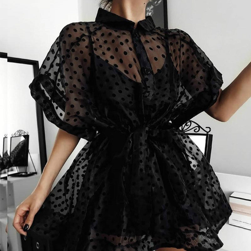 Burq | Modieuze bikiniblouse-topjurk