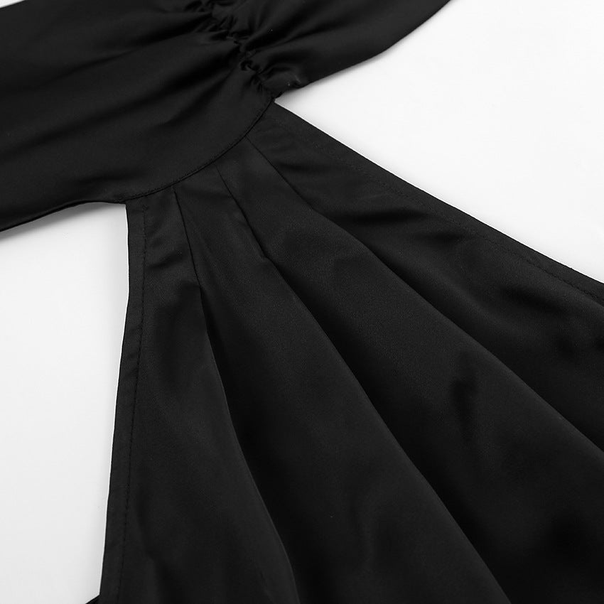 Burq | Nieuwe Franse halter mouwloze avondjurk voor dames
