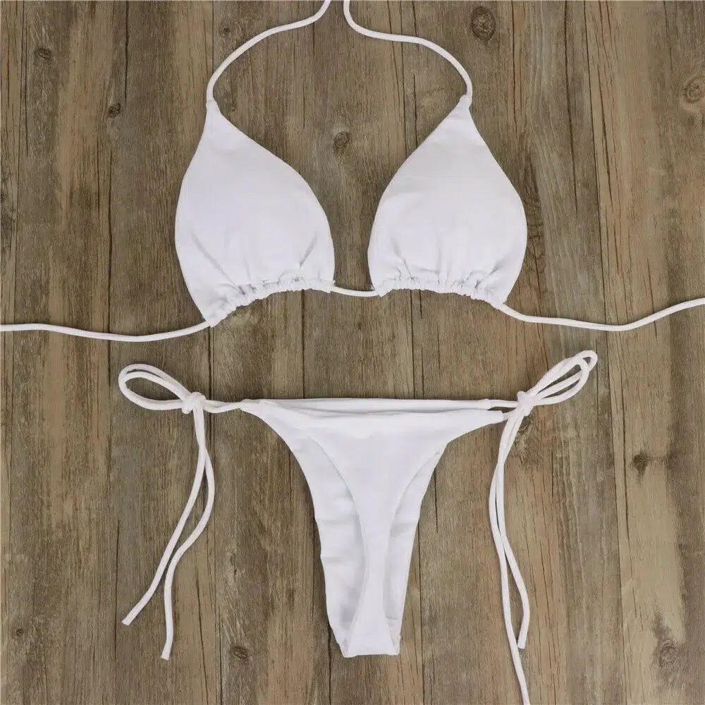 Burq | Push-up bikiniset enkelkleurig zomer
