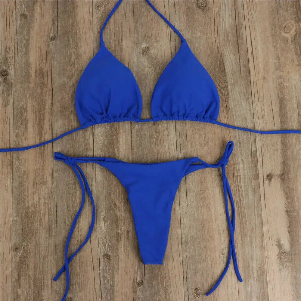 Burq | Push-up bikiniset enkelkleurig zomer