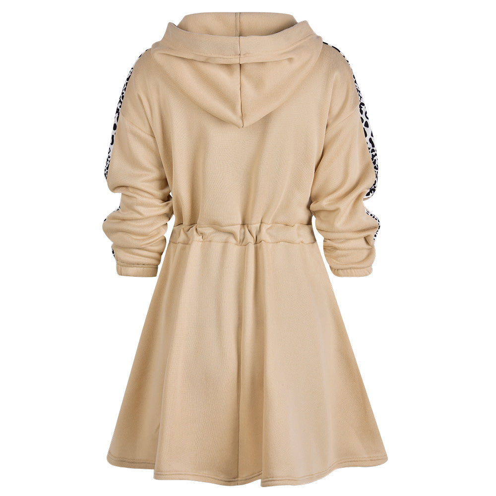Burq | Royale jurk met lange mouwen en taille