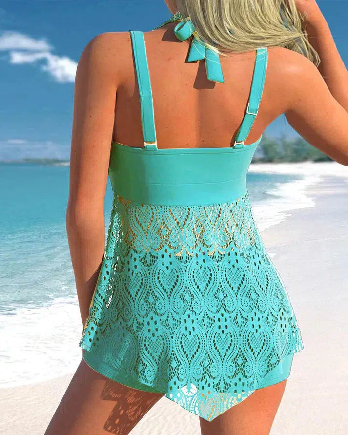 Burq | Rugloze tankini, tweedelig