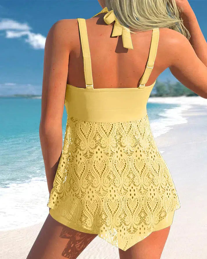 Burq | Rugloze tankini, tweedelig