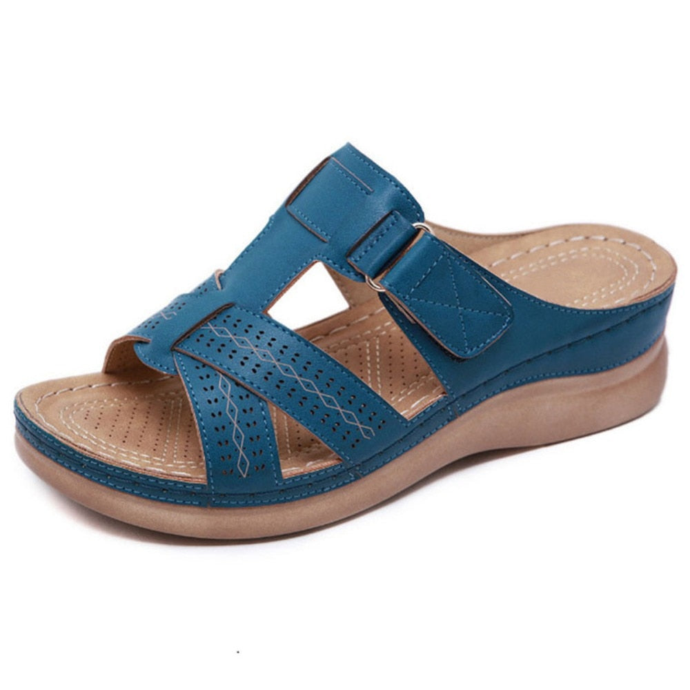 Burq | - Sandalen met brede sleehak