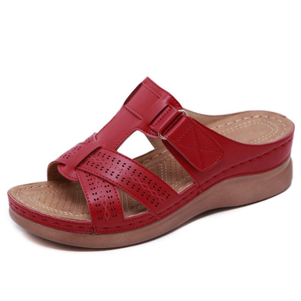 Burq | - Sandalen met brede sleehak