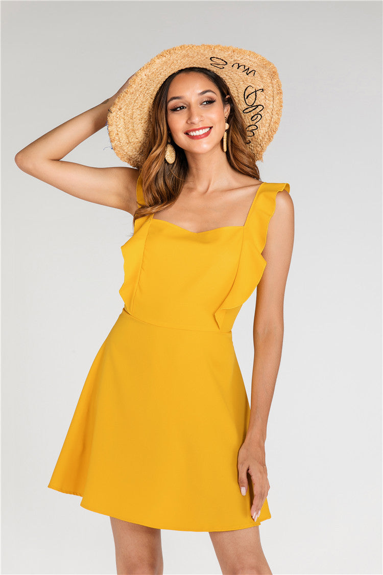 Burq | Tijdloze Fashion tankjurk met ruches