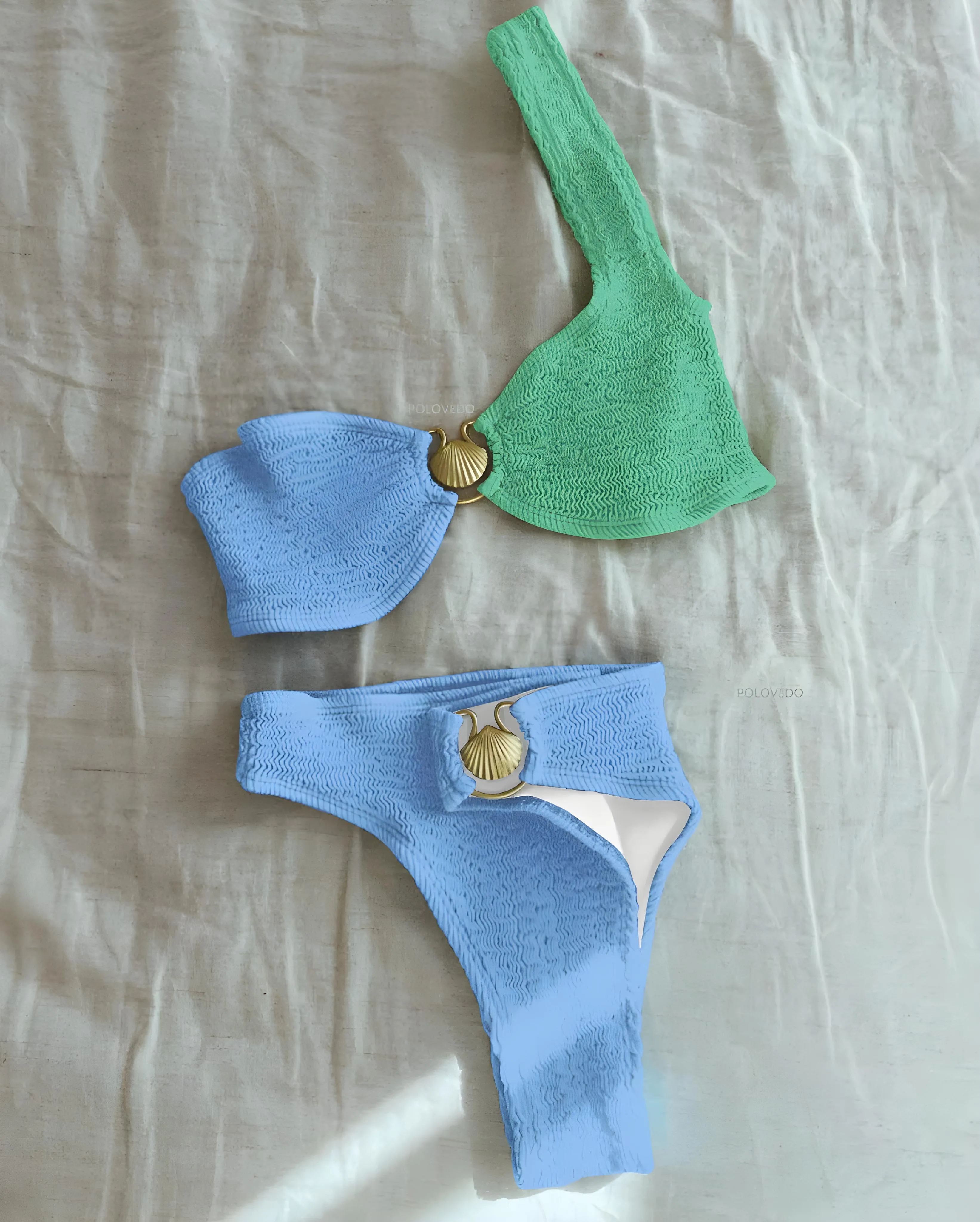 Burq | Tweekleurige Ibiza bikiniset