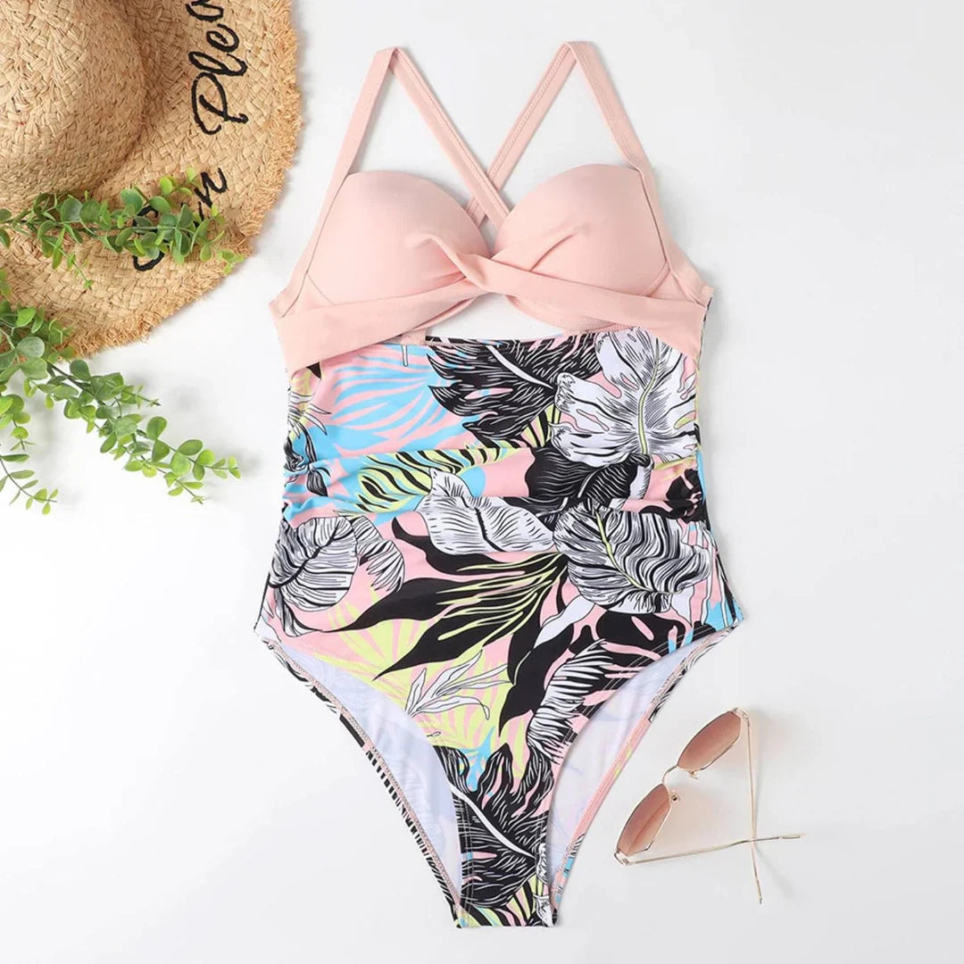 Burq | V-hals sets met tropische print - Summerset