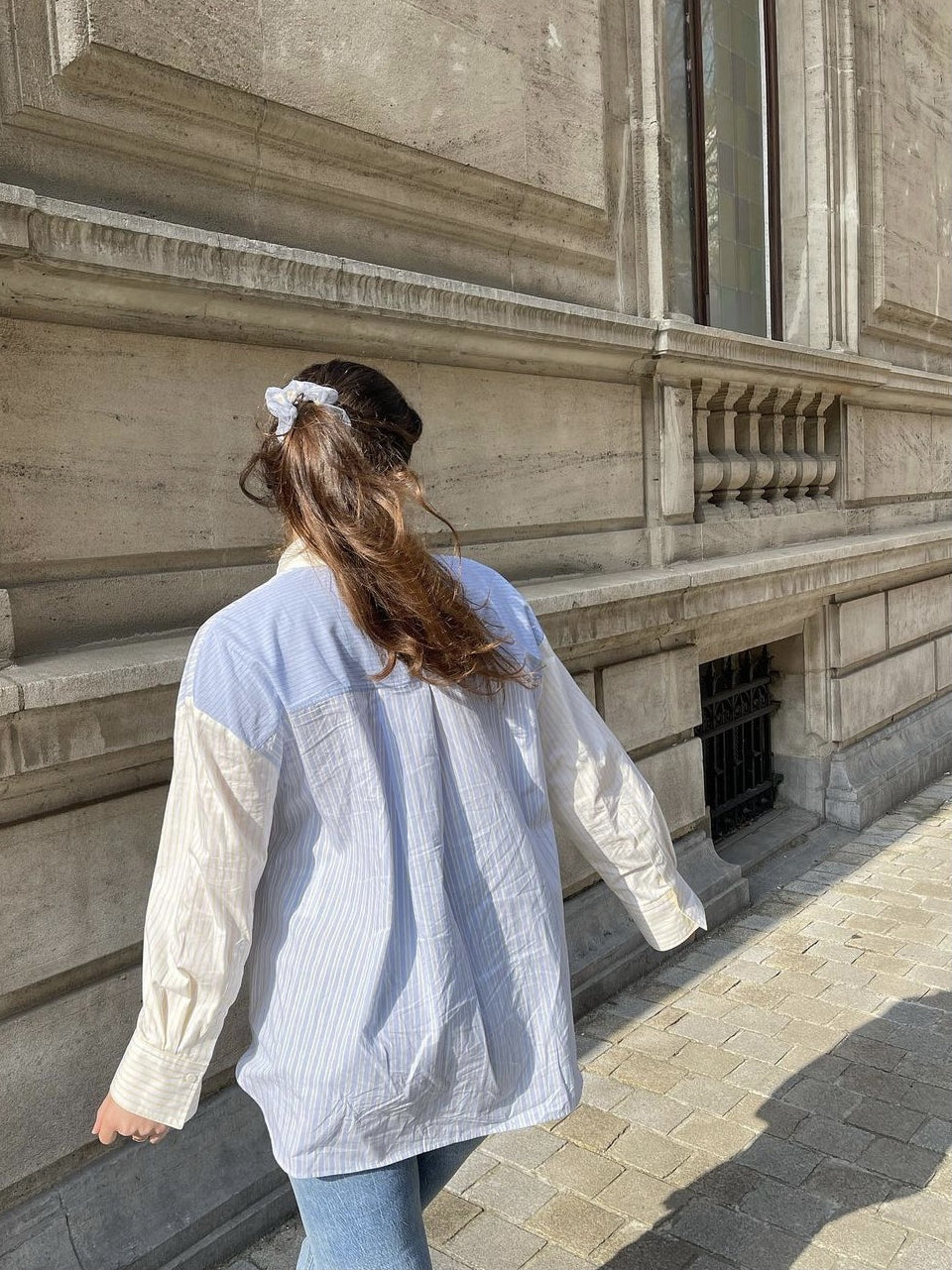 Burq | Verfijnde blouse in stijl gestreepte losse en luie vrouwen