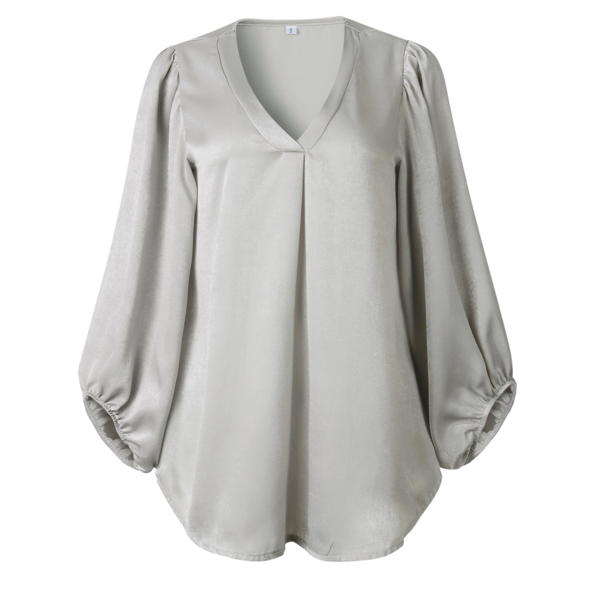 Burq | Verfijnde casual blouse met V-hals en lange mouwen