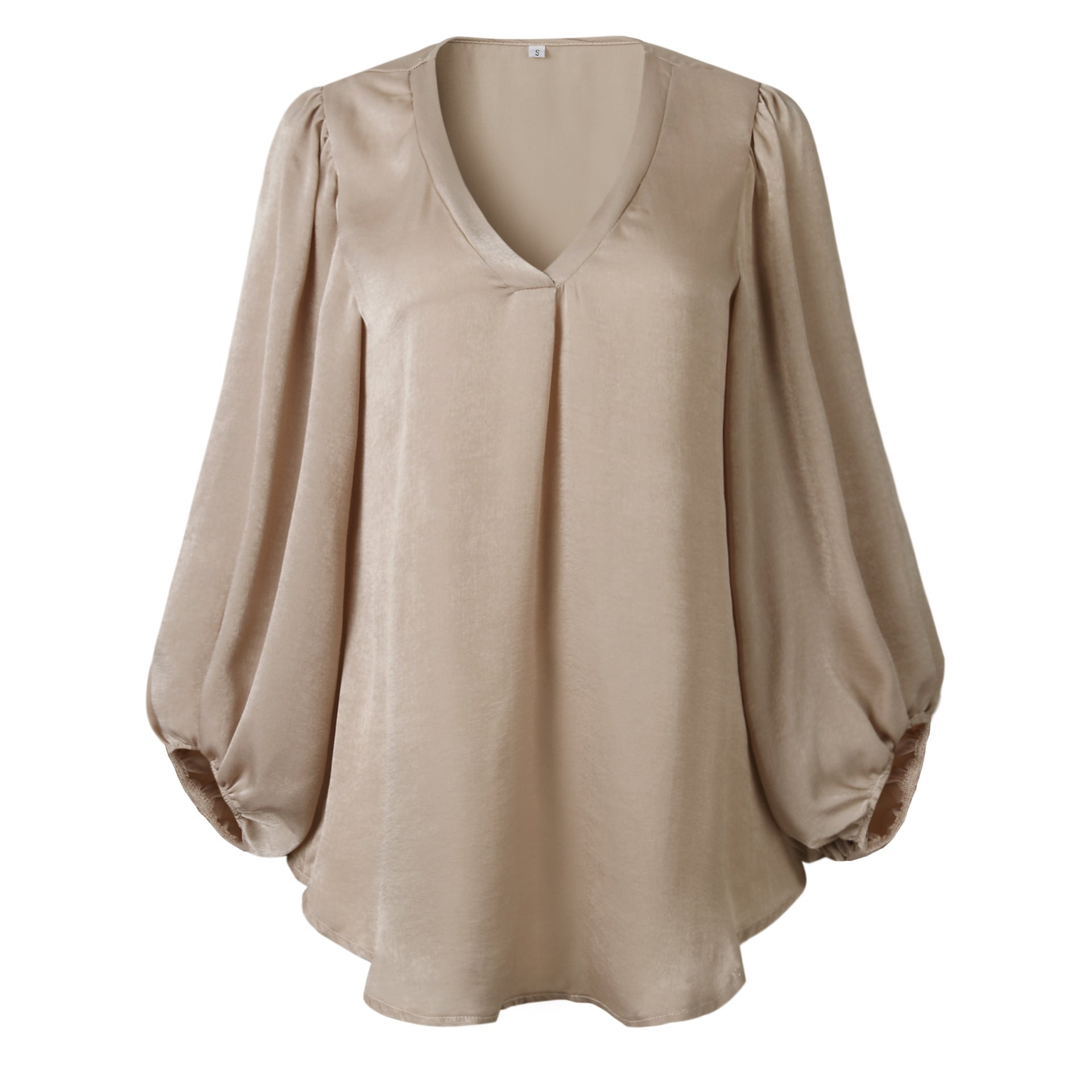 Burq | Verfijnde casual blouse met V-hals en lange mouwen