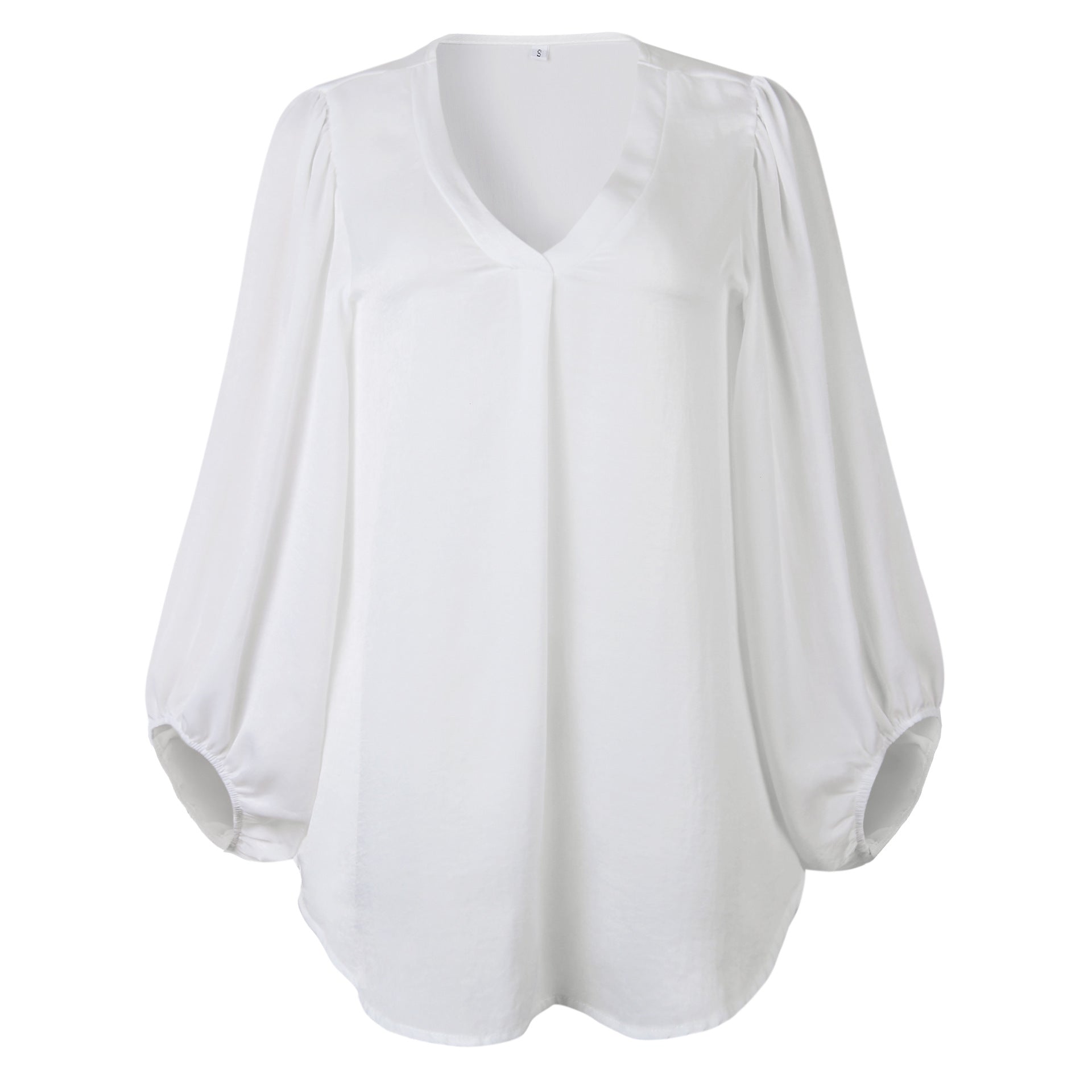 Burq | Verfijnde casual blouse met V-hals en lange mouwen