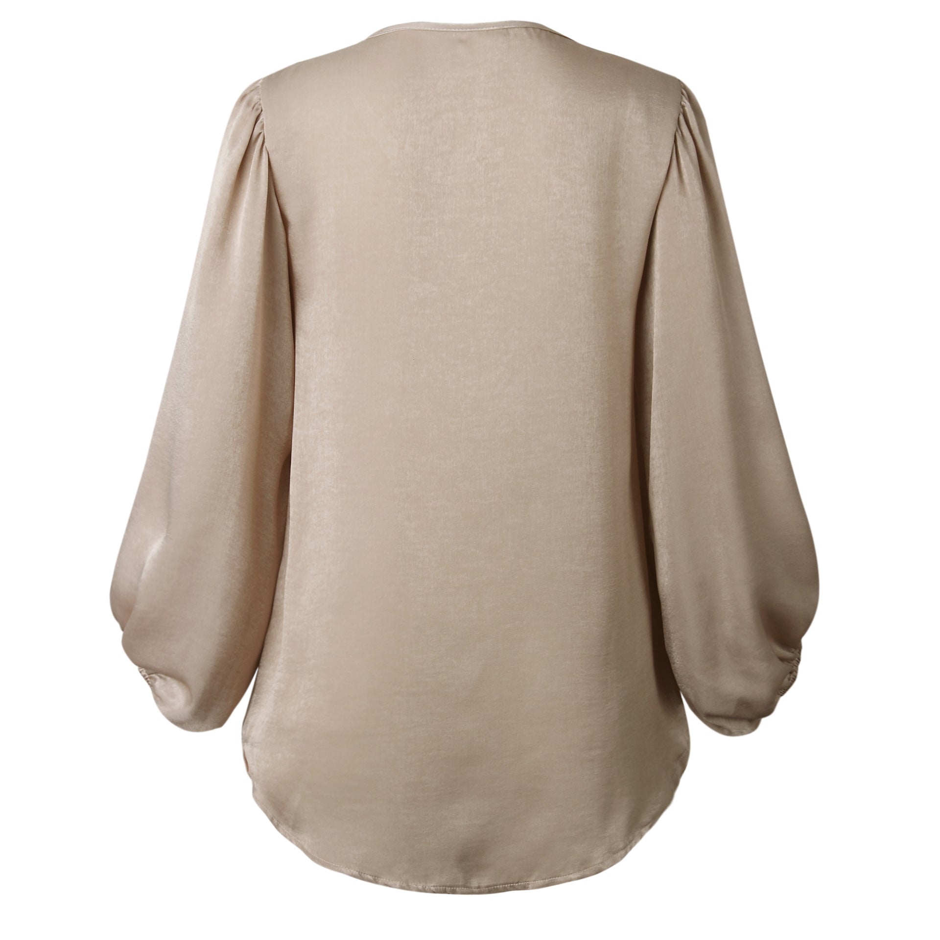 Burq | Verfijnde casual blouse met V-hals en lange mouwen