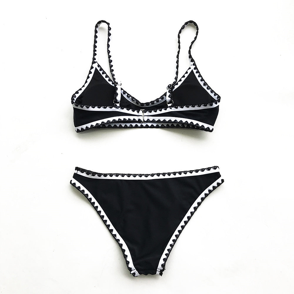 Burq | Zwart bikinimode badpak dames