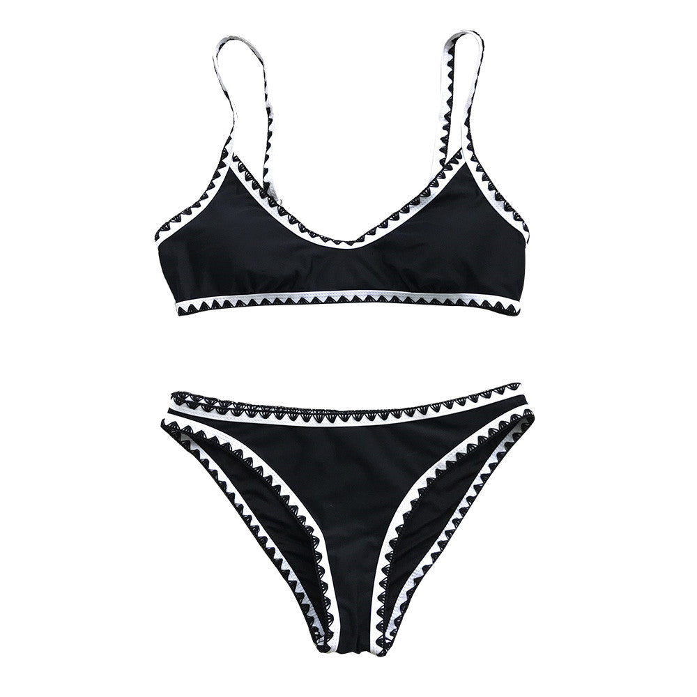 Burq | Zwart bikinimode badpak dames