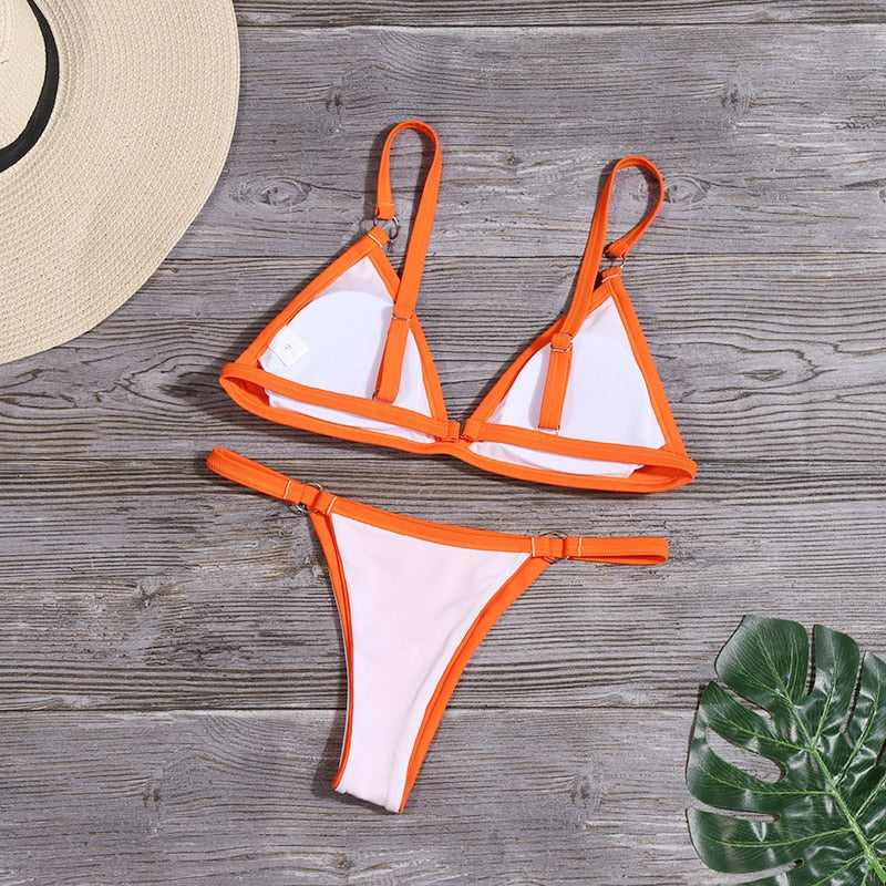 Burq | witte Braziliaanse bikini